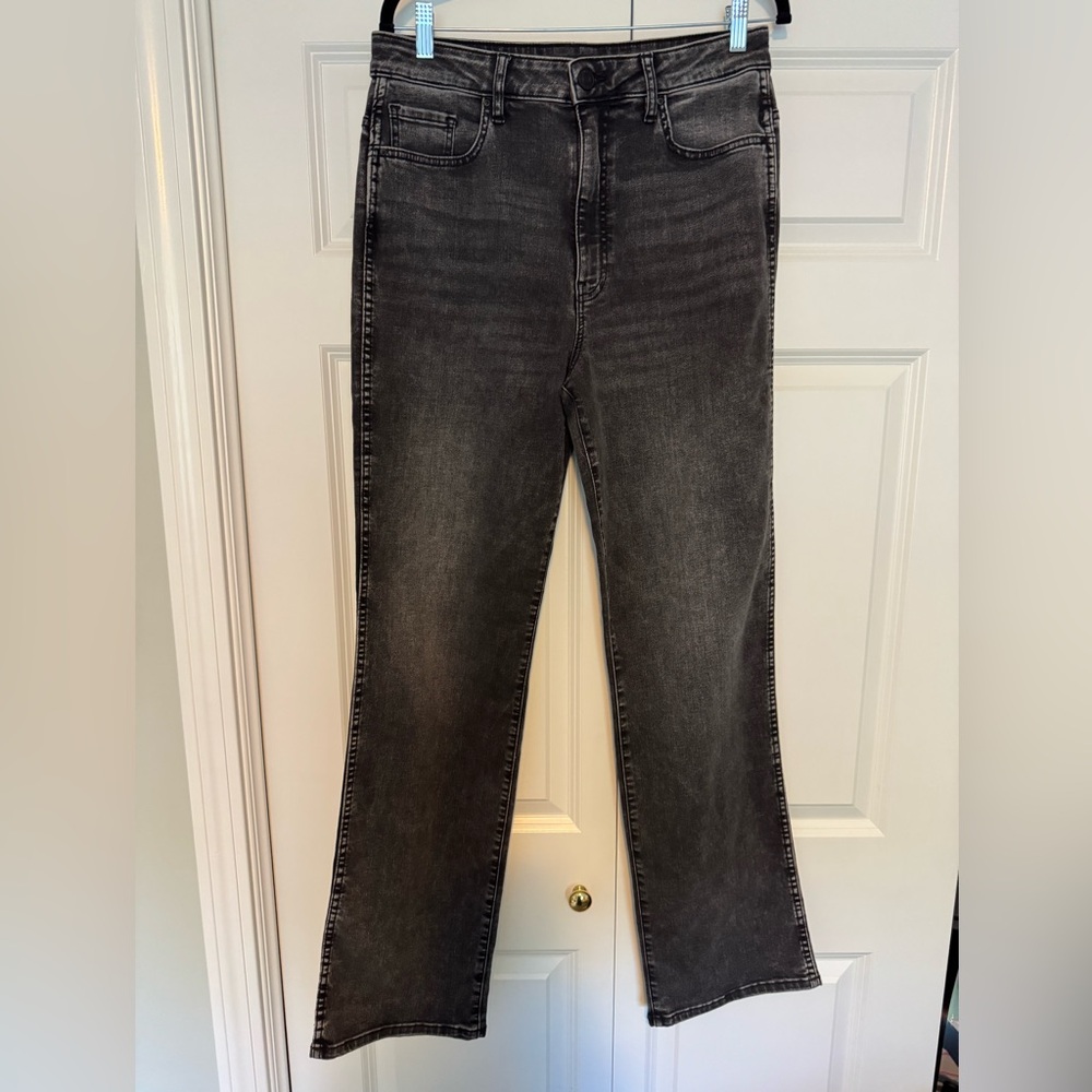 Kut from the Kloth Black Straight Leg Jeans